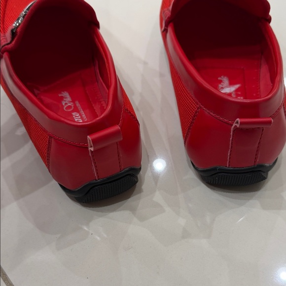 Salvatore Ferragamo looking Red Slip-On Loafers - Picture 4 of 4